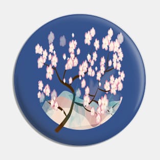 Cherry Blossom Reverie Pin