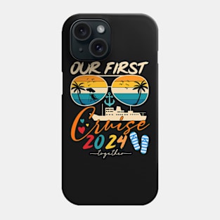 Our first cruise together 2024 Matching couples Phone Case