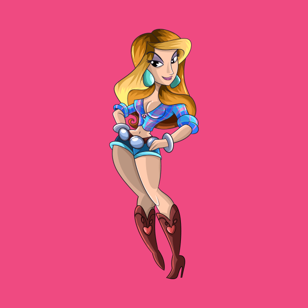 Abby the Cowgirl by Jasonfm79