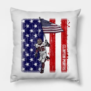 Clinton Portis Washington Sketch American Dream Pillow