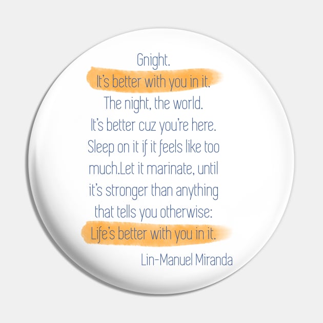 Lin manuel miranda gnight deals