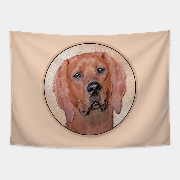 Redbone Coonhound Tapestry by Alpen Designs