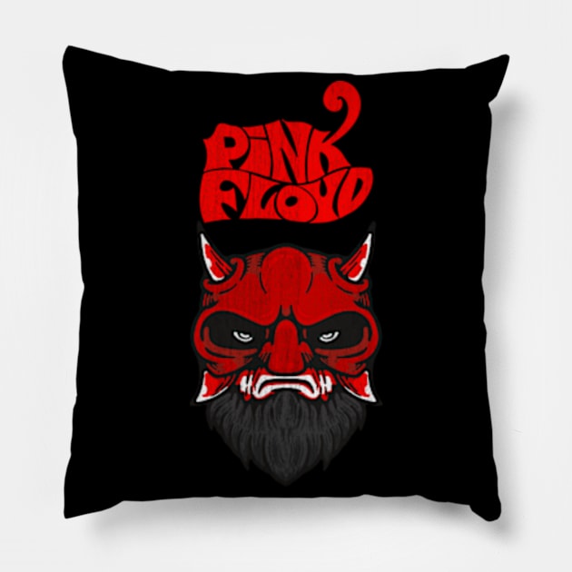 Pink Floyd Picnic - A Breath of Fresh Air Pillow by Rooscsbresundae