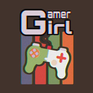 Gamer Girl Glitch T-Shirt