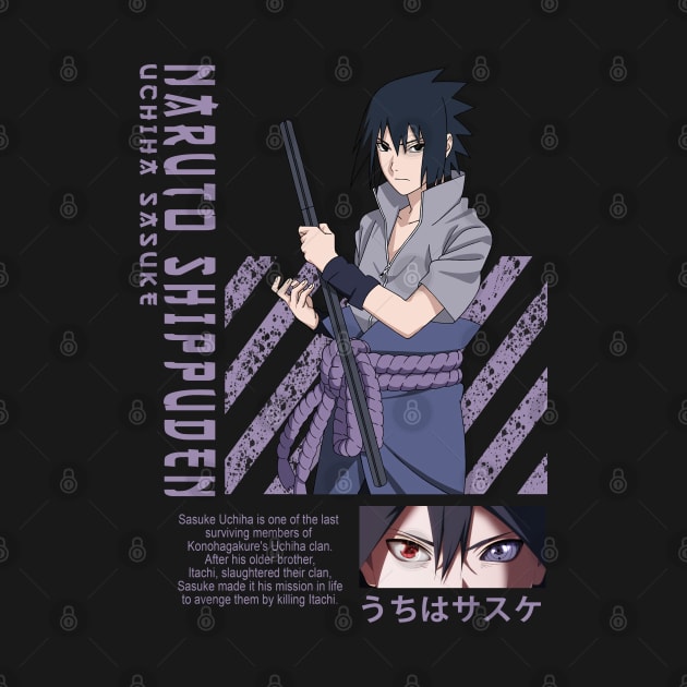 Discover Uchiha Sasuke - Sasuke - T-Shirt