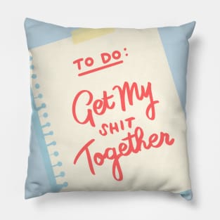 To-Do List Pillow