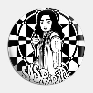 Suspiria (Suzy) with font Pin