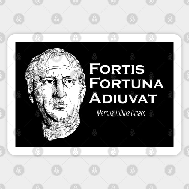 Fortis Fortuna Adiuvat Sticker