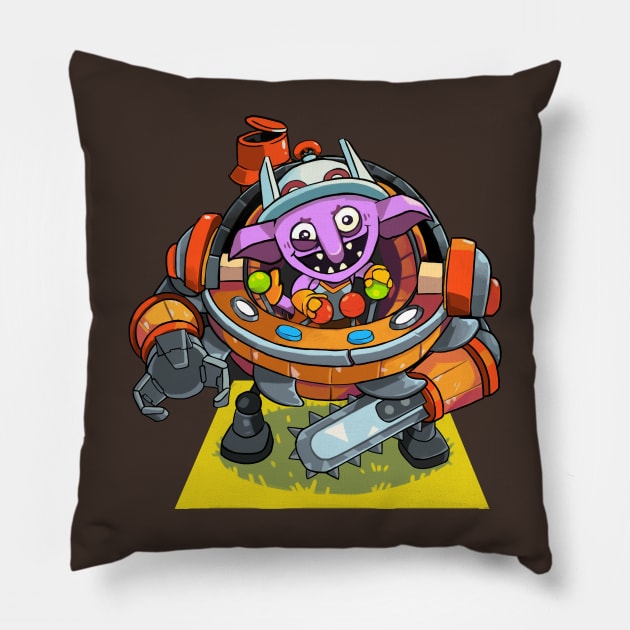 Timbersaw Pillow by abelabells