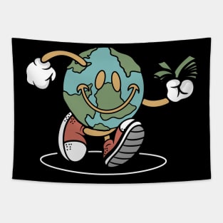 Smiley world Tapestry