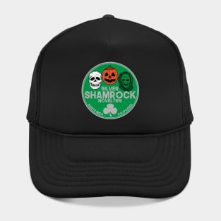 Silver Shamrock Masks Hat