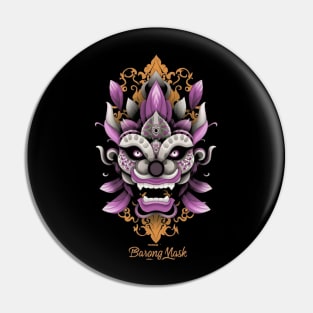 Barong mask Pin