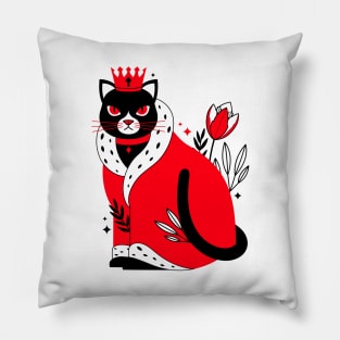 Cat Emperor Pillow