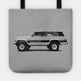 FSJ Beach Truck - White, Weathered Tote