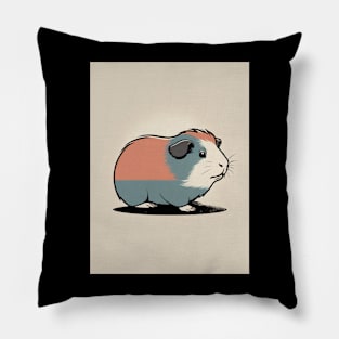 Guinea Pig 4 - Japanese Retro Art Pillow