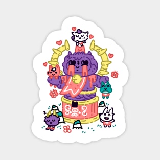 A cute little cult Magnet