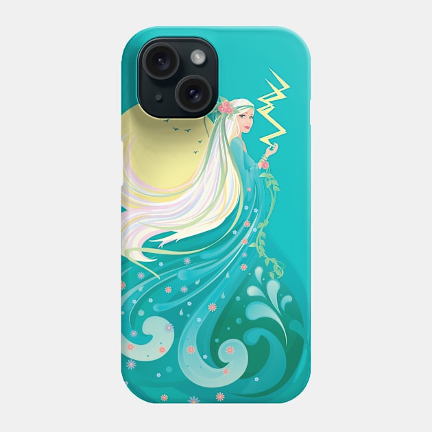 Mother Nature Phone Case by lauran