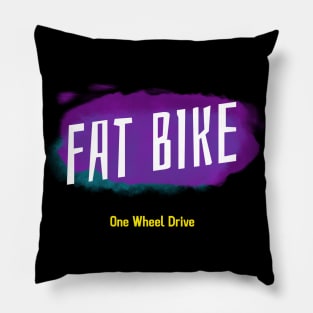 Fat Bike One Wheel Drive Pillow