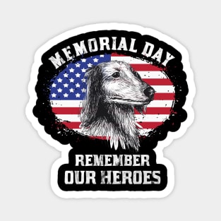 Memorial Day Remember Our Four-Legged Heroes Magnet