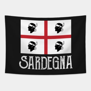 Love Sardegna Flag Sardo Pride Tapestry