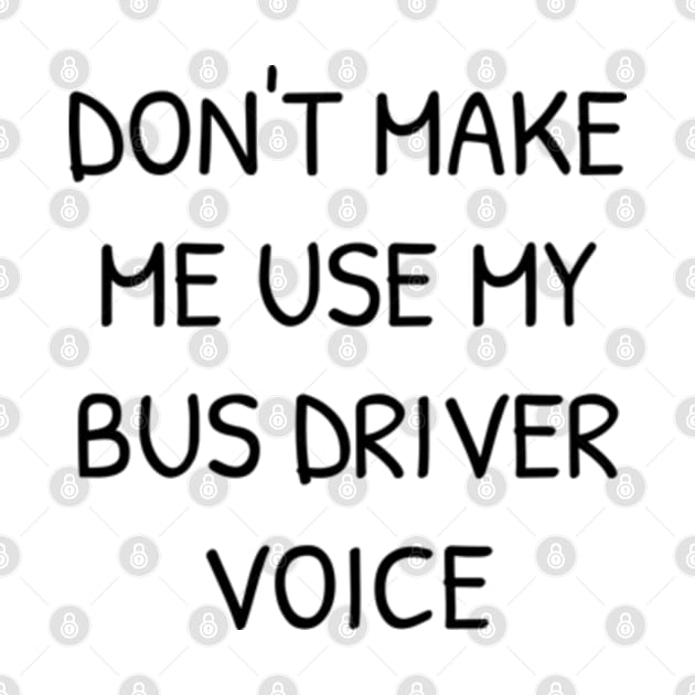 BUS DRIVER VOICE by  hal mafhoum?