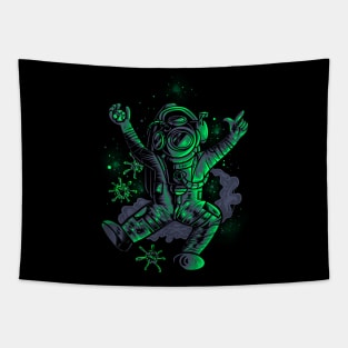 virus-resistant astronauts Tapestry