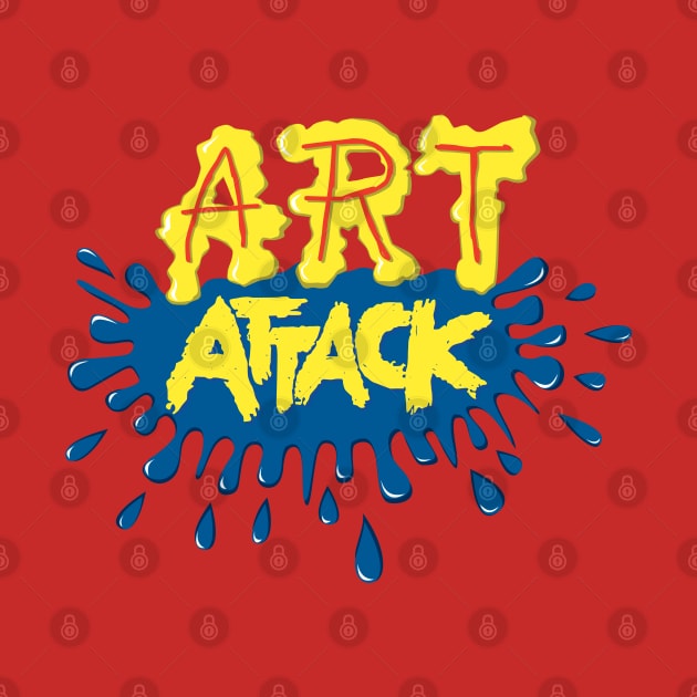 Art Attack! by tvshirts