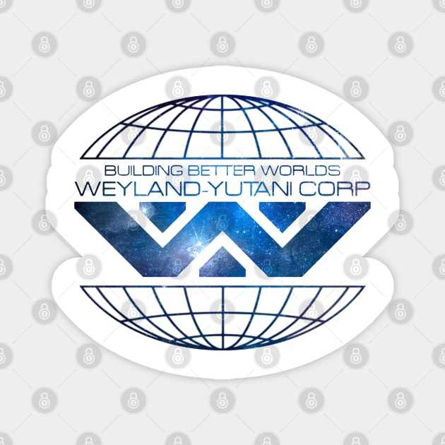Alien Weyland Yutani Corp Logo Magnet by Angel arts