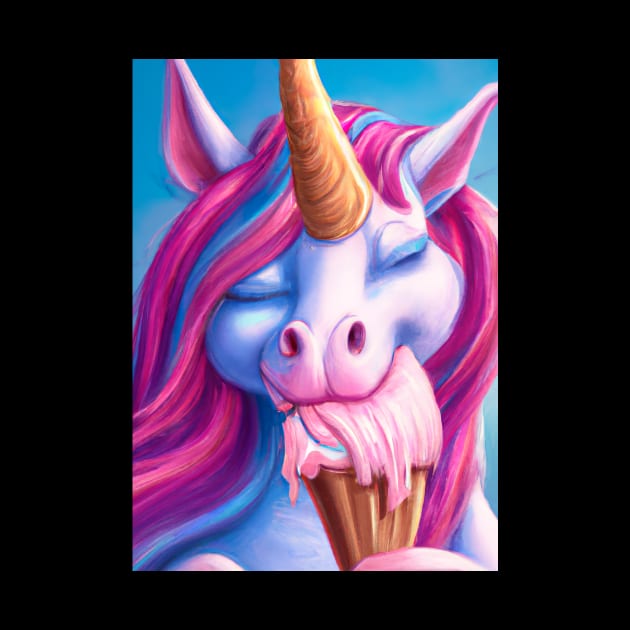 Ice Cream Unicorn by maxcode