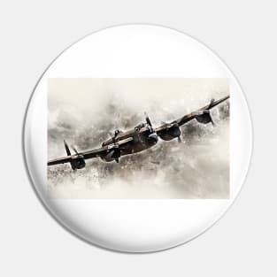 BBMF Lancaster Bomber - Painting Pin