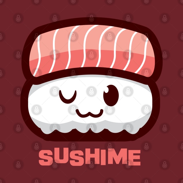 SUSHI-ME SALMON by Rockartworks