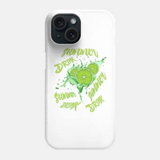 Summer lime drink - summer 2022 shirt Phone Case