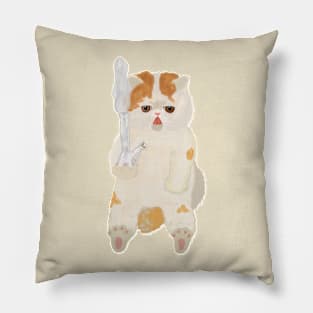 Bong cat Pillow