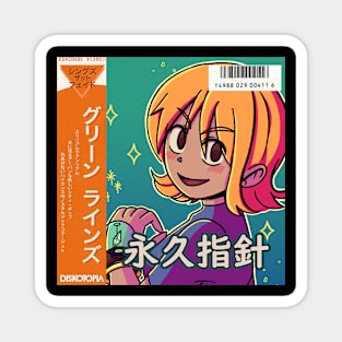 vaporwave anime aesthetic girl nami Magnet