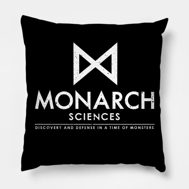 Monarch Sciences Pillow by halfabubble