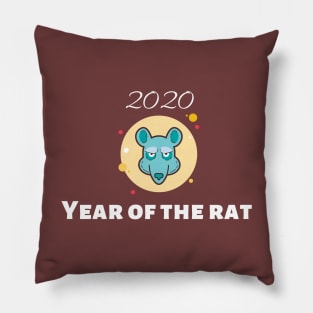 year of the rat 2020 Amazing  t shirt Pillow
