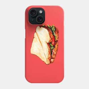 Lunchroom Sandwich Phone Case