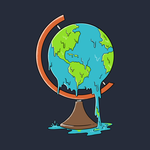 Melted Planet by coffeeman