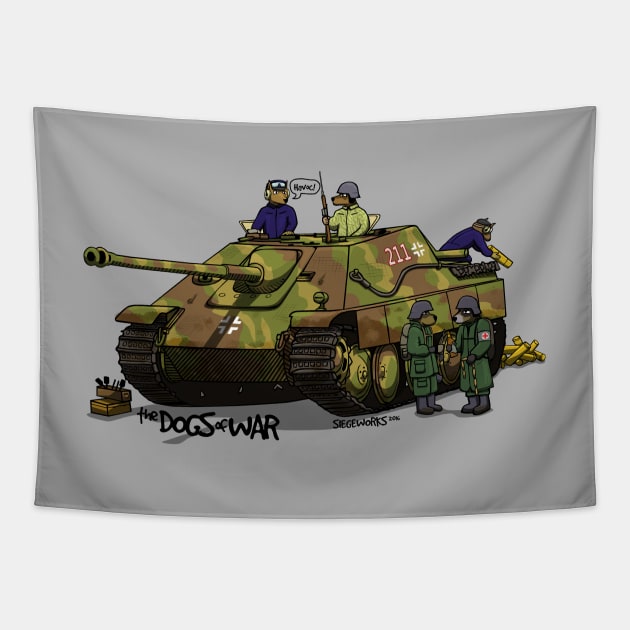 The Dogs of War: Jagdpanther Tapestry by Siegeworks