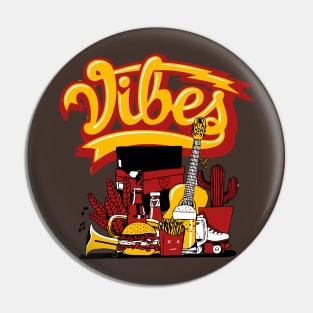 Vibes Midas Gold Sneaker Art Pin