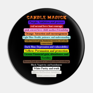 candle magick Pin