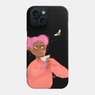 Bee (To be or not to be) Phone Case