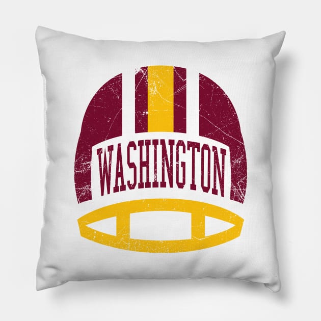 Washington Retro Helmet - White Pillow by KFig21