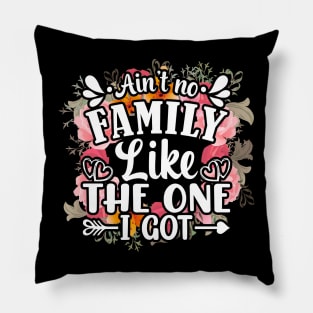 Ain't no family like the one i got funny family reunion 2022 Pillow