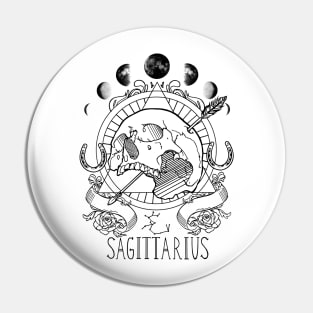 Zodiac Sagittarius Pin