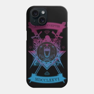 Illuminati Lion Phone Case