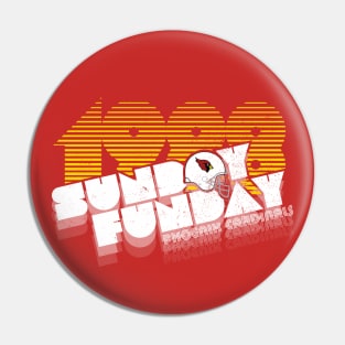 Retro Sunday Funday 1988 Pin