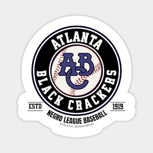 Atlanta Black Crackers Negro League Baseball Magnet