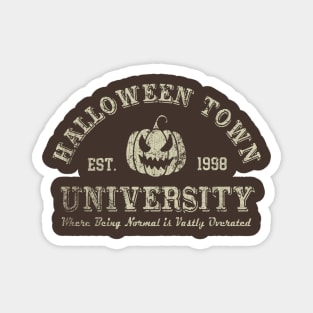 Halloween Town est 1998 vintage Art Magnet