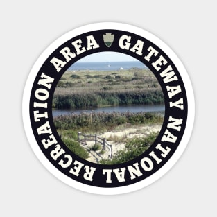 Gateway National Recreation Area circle Magnet